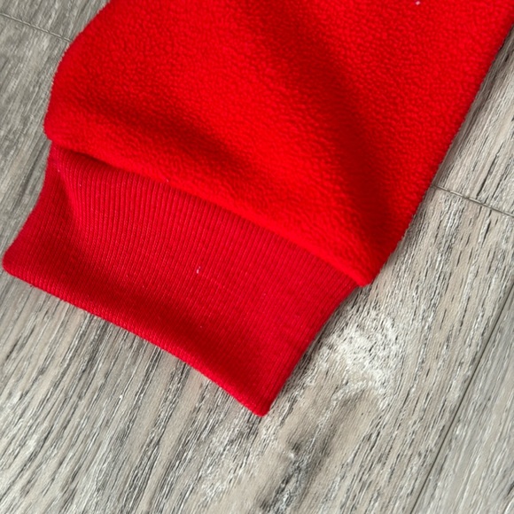 Carter's 2-Piece Girls Snowman Red Shirt w/Black & White Fleece Pajama Set Sz 4T - Picture 4 of 10